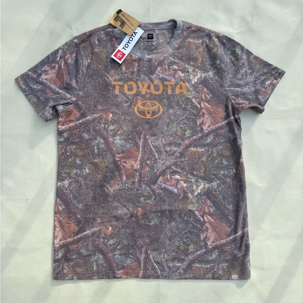 Toyota Camouflage Camo Crew T Shirt Medium